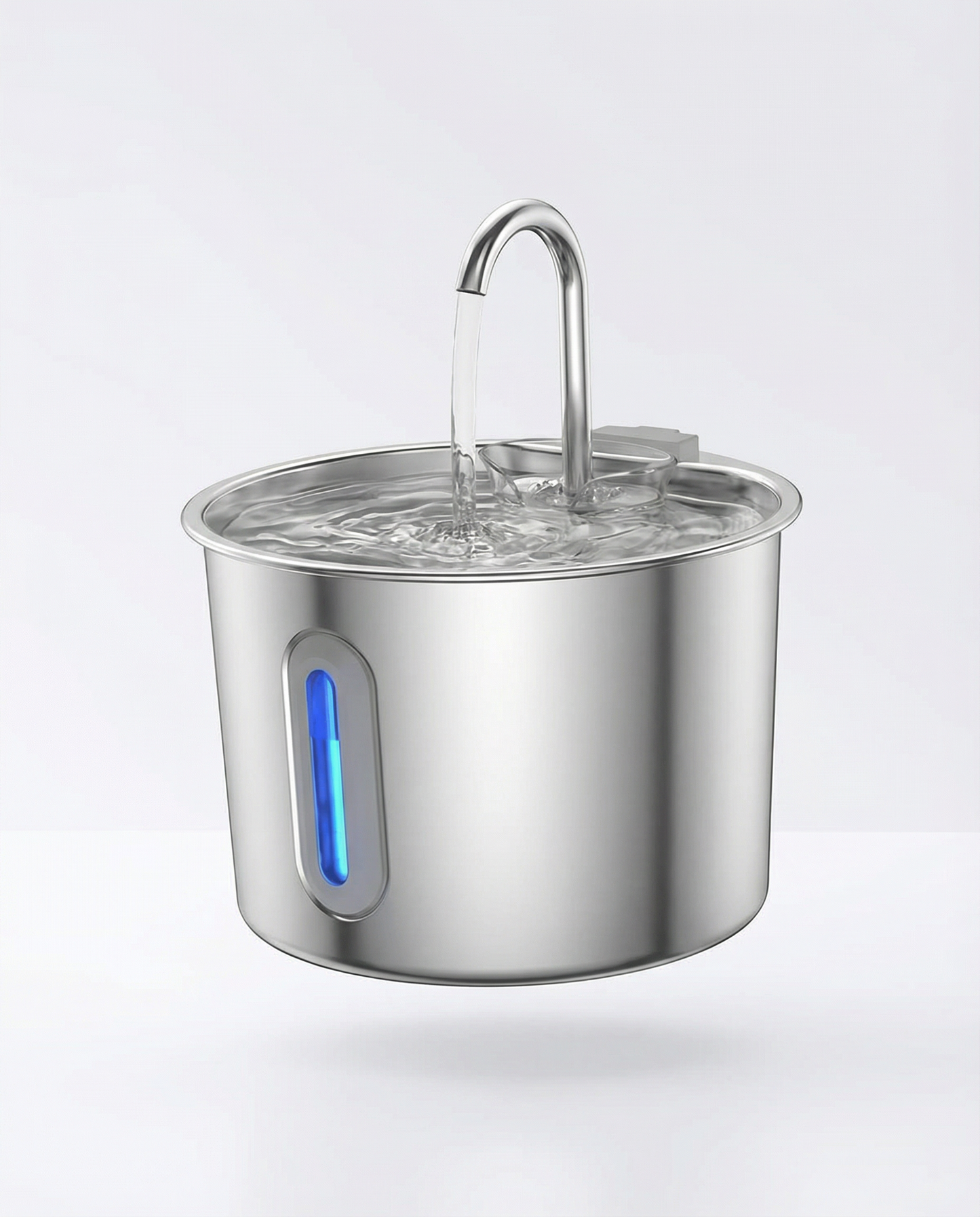 Stainless Steel Cat Water Fountain with Filter