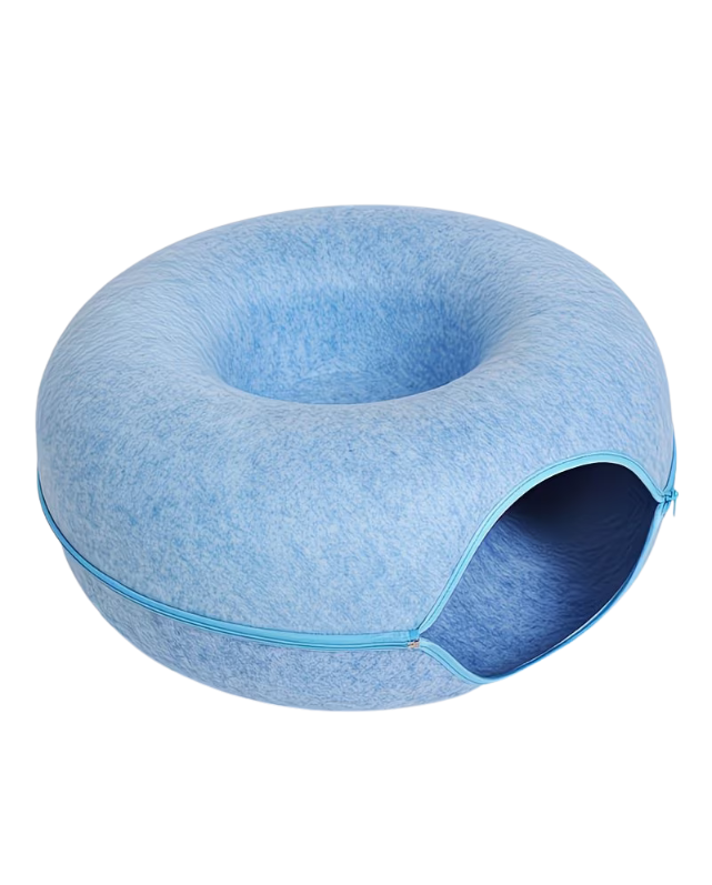 Donut Cat Tunnel Bed