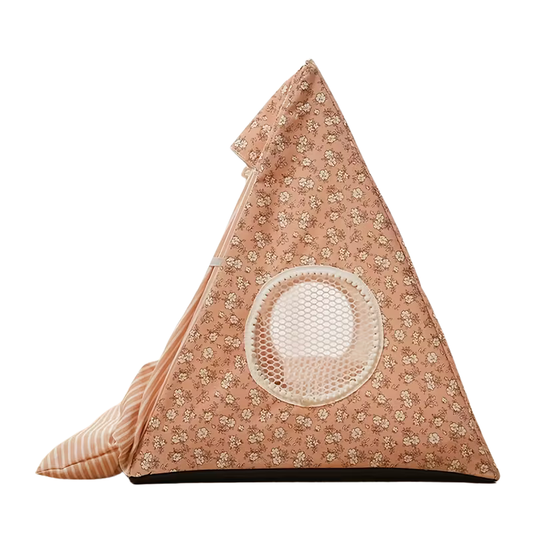 The Pawvilion Tent Bed — Blush Floral