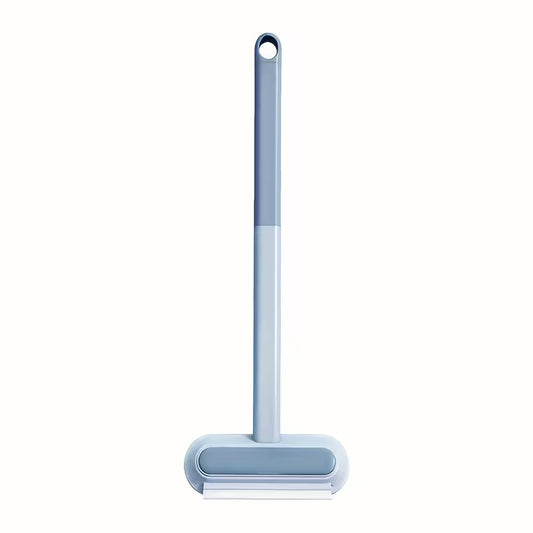 Dual Sided Pet Hair Floor Brush with Telescopic Handle