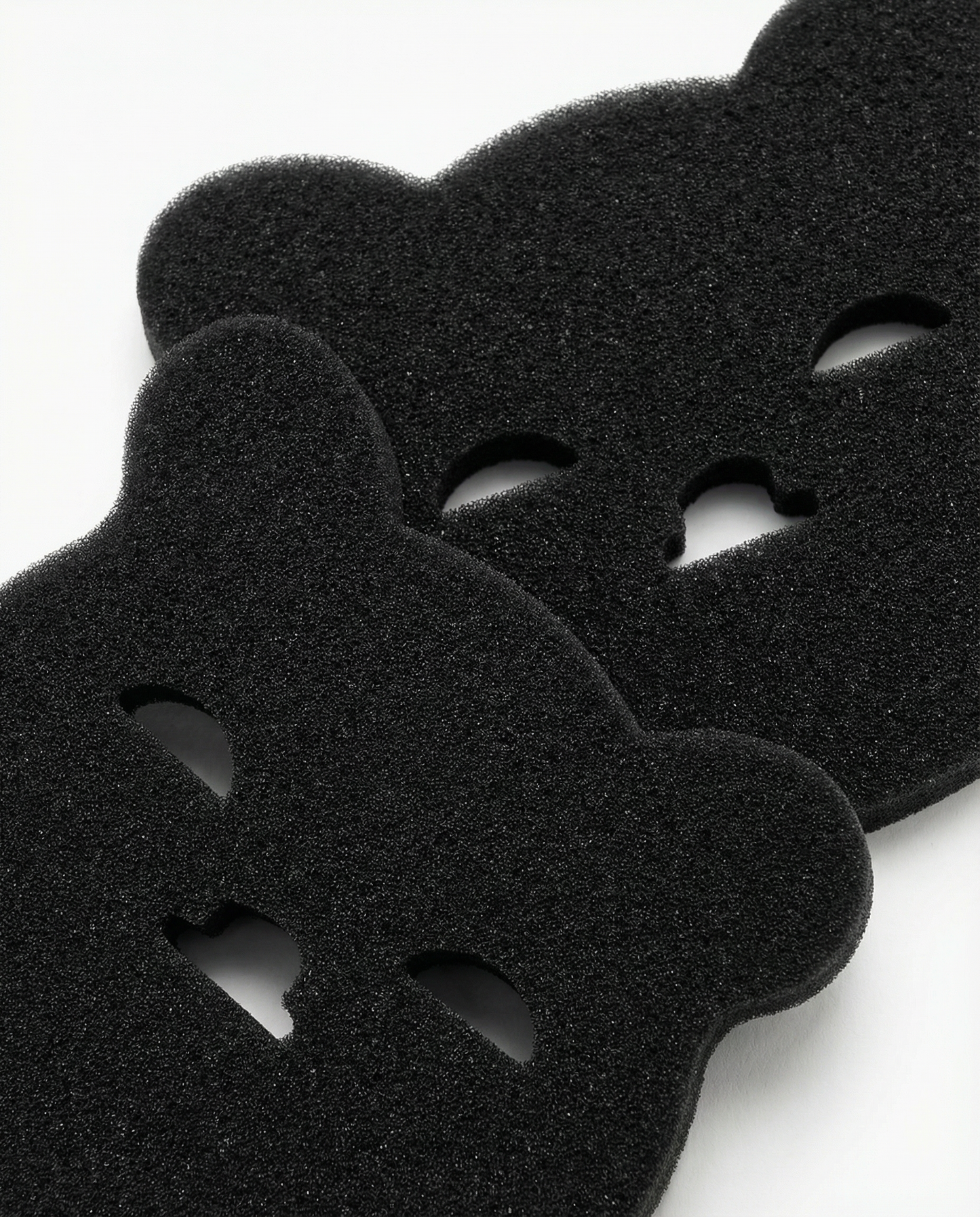 Bear Face Laundry Hair Collector Sponges — Set of 5 or 3