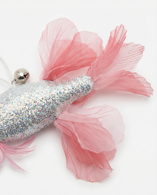 Sparkly Fish Cat Teaser Toy - for wand