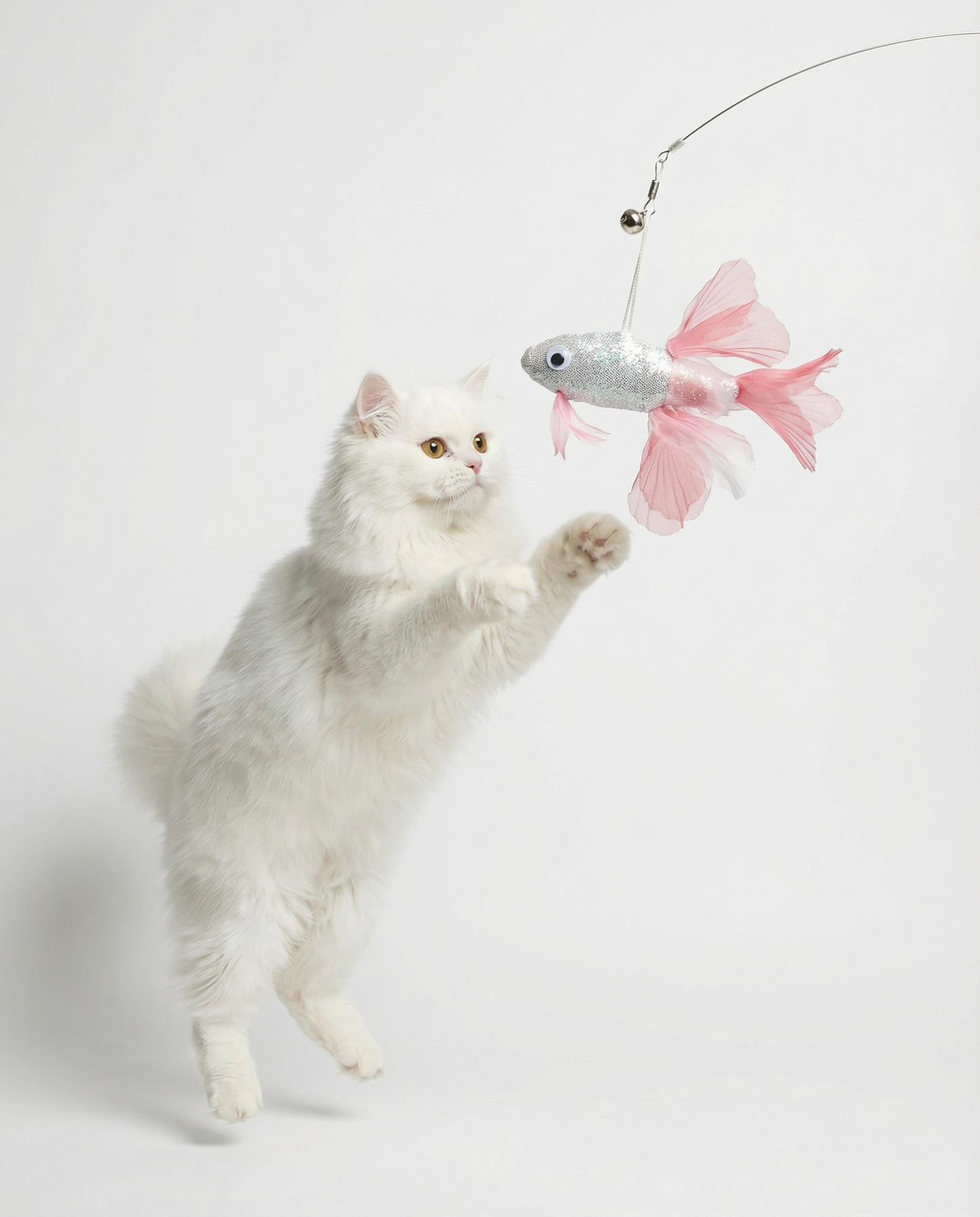Sparkly Fish Cat Teaser Toy - for wand