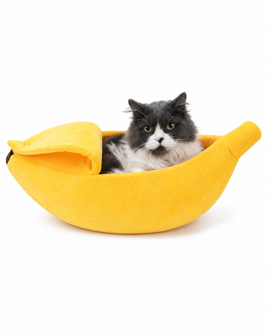 Banana Cat Bed