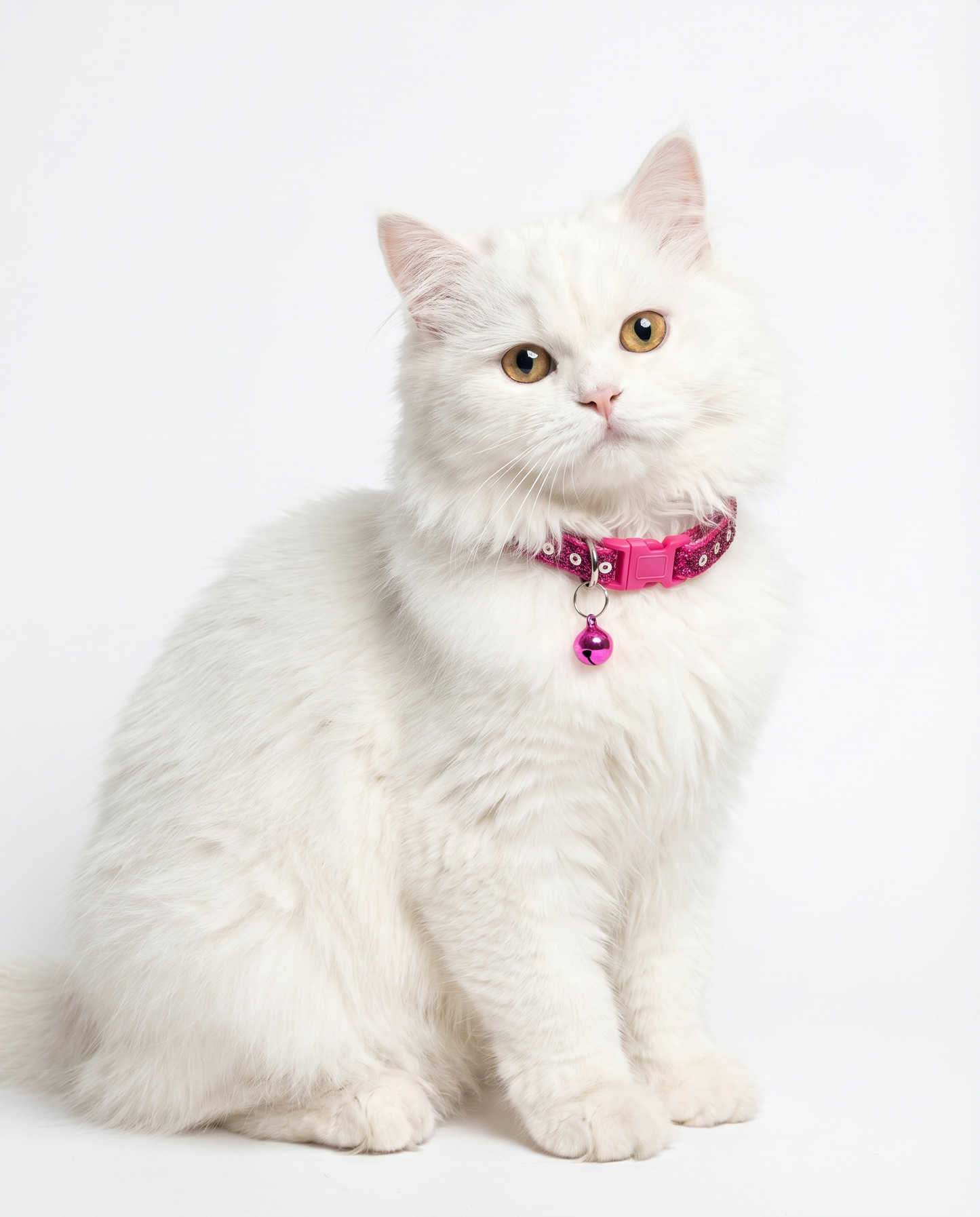 Glitter Sequin Cat Collar with Bell
