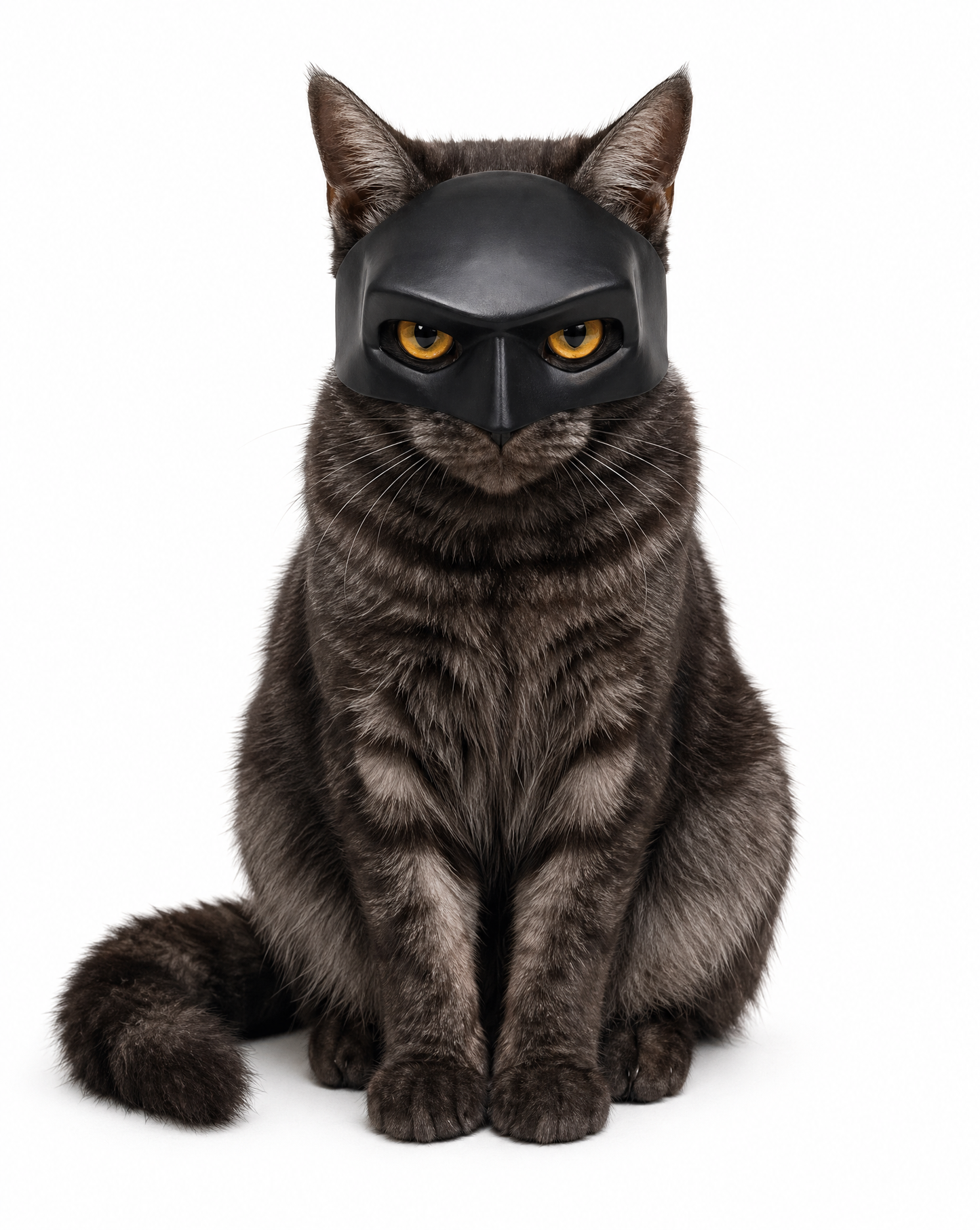Dark Knight Cat Face Mask Costume