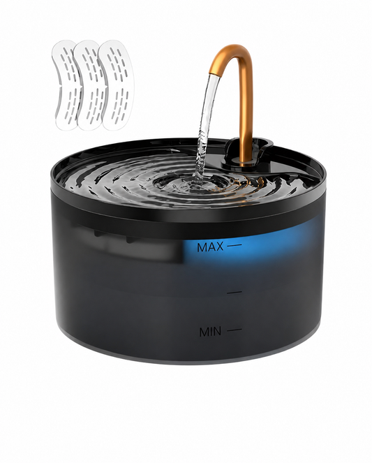 Brass Faucet Cat Water Fountain (2.1L)