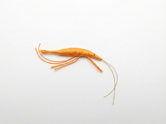 Realistic Shrimp Cat Toy — Wand Attachment or Solo Play